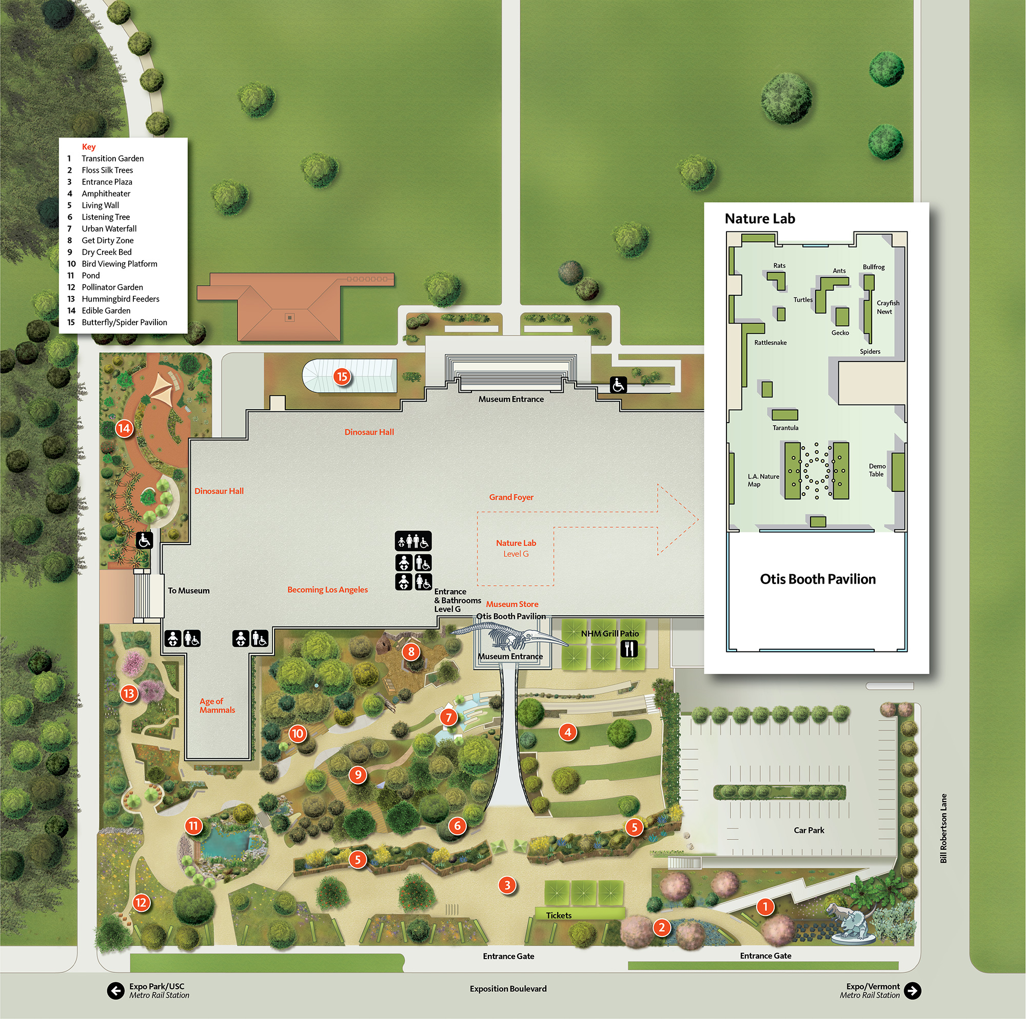 Museum Exhibit Floor Plan Map - AACA Museum