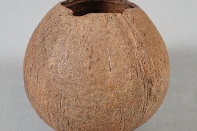 Coconut Bowl From Rongerik Atoll 