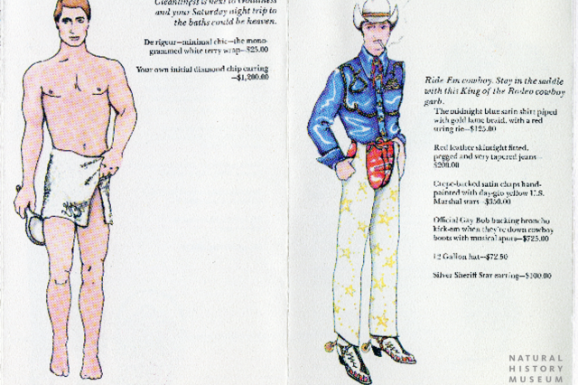 &quot;Cleanliness is next to Godliness,&quot; and &quot;Ride Em Cowboy&quot; outfit. 