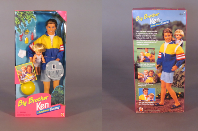 Ken doll in box