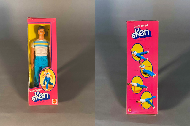 Ken doll box