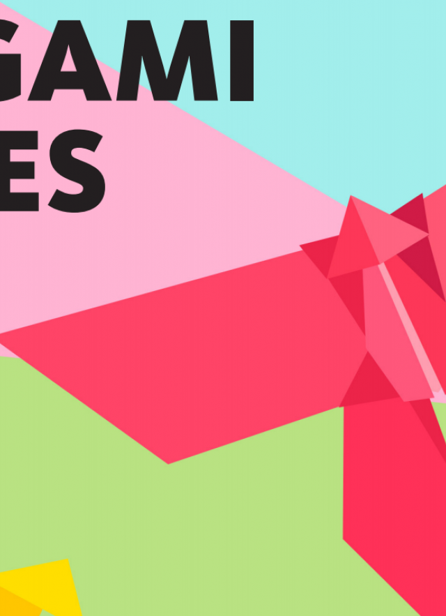 Origami Series Booklet Image include Butterfly and Dove