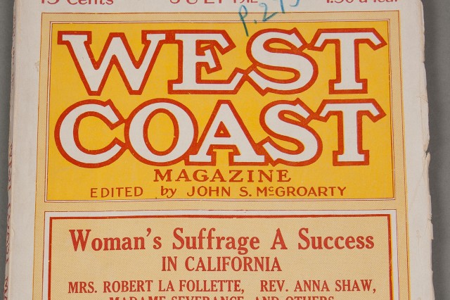 West Coast Magazine July 1912- Conservation Work
