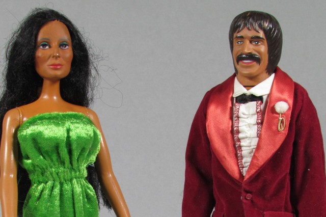 Sonny and Cher dolls