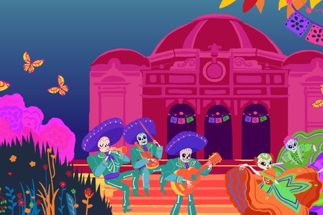 Día de los Muertos art for 2023