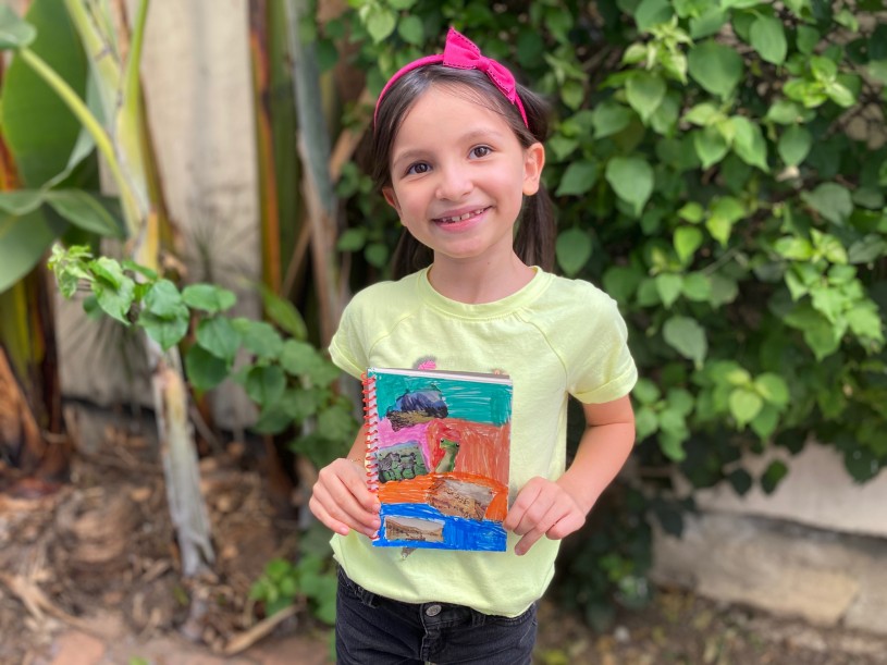 Adventures in Nature Connected Camper Ava Corgan Journal