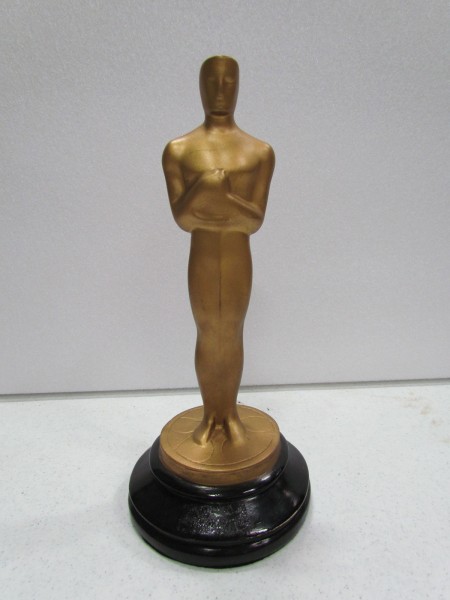 Oscar statue plaster